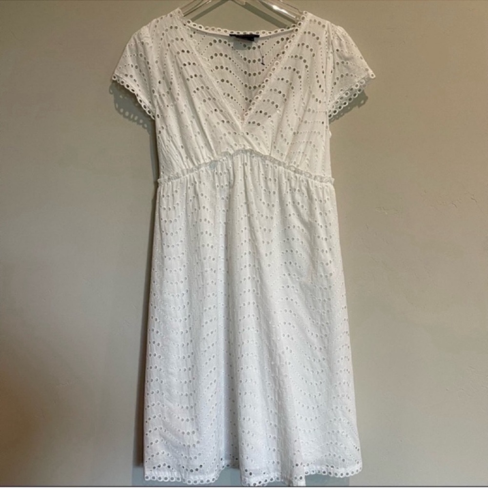 BCBG Max Azria Eyelet Dress s Large